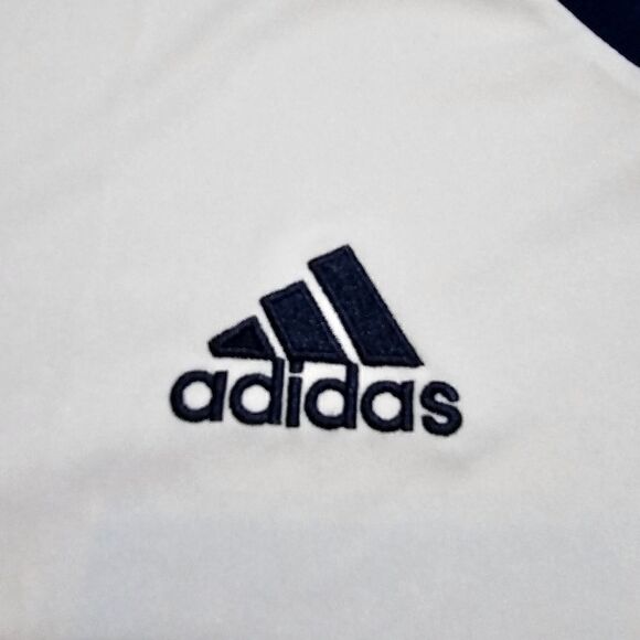Adidas LA Galaxy 22/23 Soccer Home Jersey Medium M White Navy Blue Brand New - Picture 12 of 12